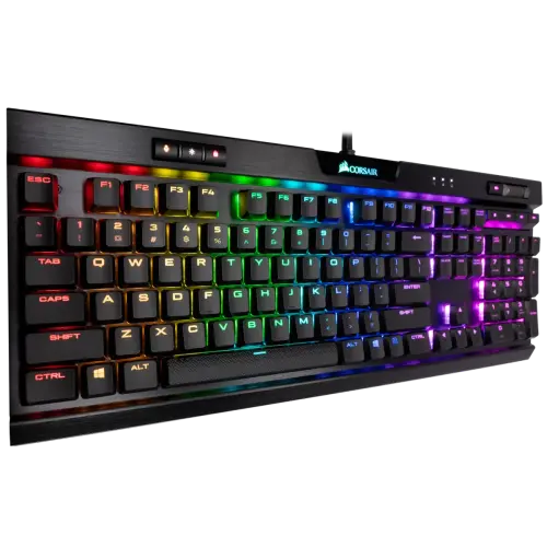 Corsair K70 RGB MK.2 RapidFire CH-9109018-TR Cherry MX Low Profile Speed TR Q Mekanik Kablolu Gaming Klavye