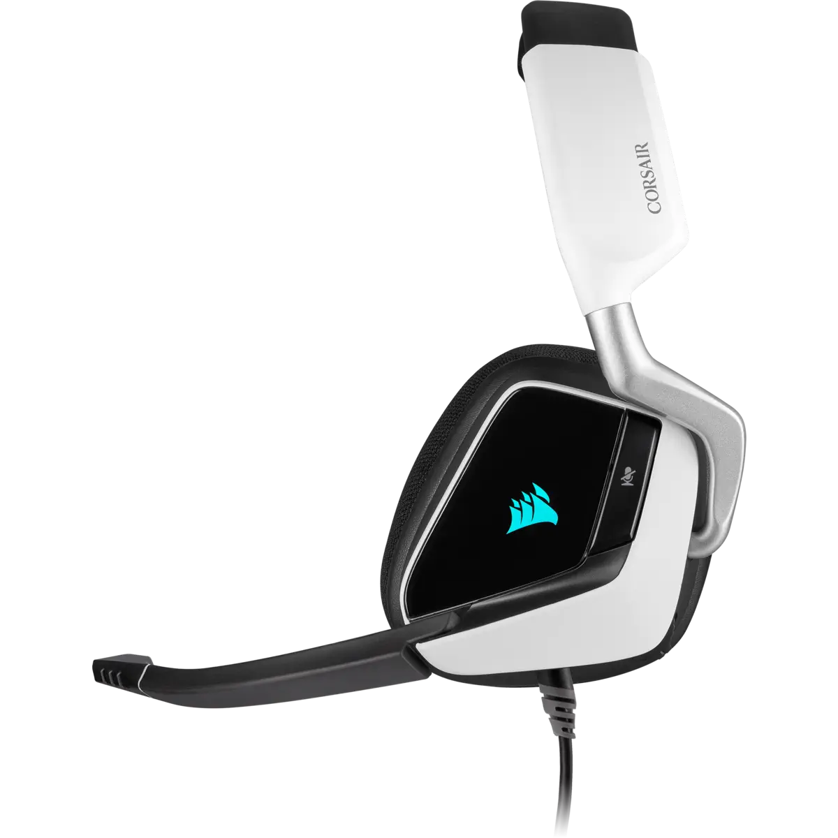 Corsair Void RGB Elite USB Beyaz CA-9011204-EU 7.1 Surround Mikrofonlu Kablolu Gaming Kulaklık