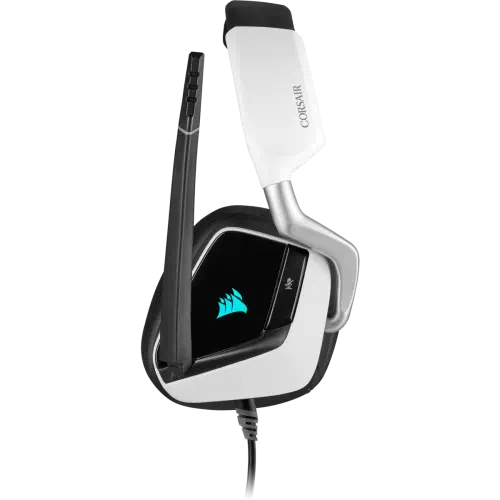 Corsair Void RGB Elite USB Beyaz CA-9011204-EU 7.1 Surround Mikrofonlu Kablolu Gaming Kulaklık