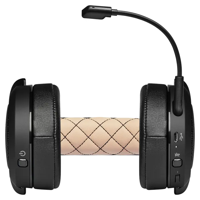 Corsair HS70 Pro Krem CA-9011210-EU 7.1 Surround Mikrofonlu Kablosuz Gaming Kulaklık