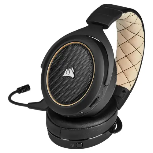 Corsair HS70 Pro Krem CA-9011210-EU 7.1 Surround Mikrofonlu Kablosuz Gaming Kulaklık