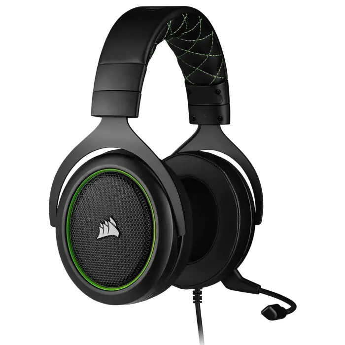 Corsair HS50 Pro Stereo Yeşil CA-9011216-EU Mikrofonlu Kablolu Gaming Kulaklık