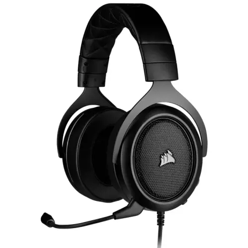 Corsair HS50 Pro Stereo Karbon Mikrofonlu Kablolu Gaming Kulaklık - CA-9011215-EU