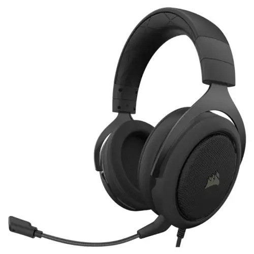 Corsair HS50 Pro Stereo Karbon Mikrofonlu Kablolu Gaming Kulaklık - CA-9011215-EU