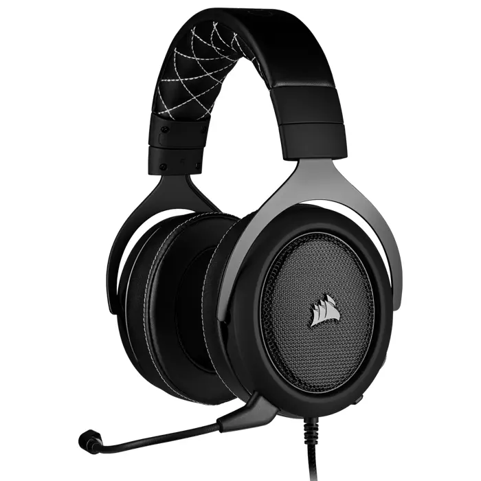 Corsair HS60 Pro Surround Karbon CA-9011213-EU 7.1 Surround Mikrofonlu Kablolu Gaming Kulaklık