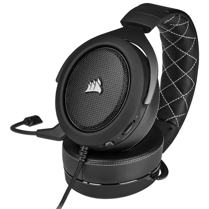 Corsair HS60 Pro Surround Karbon CA-9011213-EU 7.1 Surround Mikrofonlu Kablolu Gaming Kulaklık
