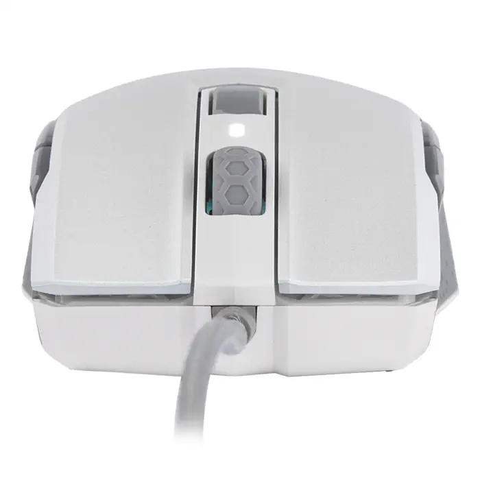 Corsair M55 RGB Pro Ambidextrous Multi-Grip Beyaz 12.400 DPI 8 Tuş Optik USB Kablolu Gaming Mouse - CH-9308111-EU