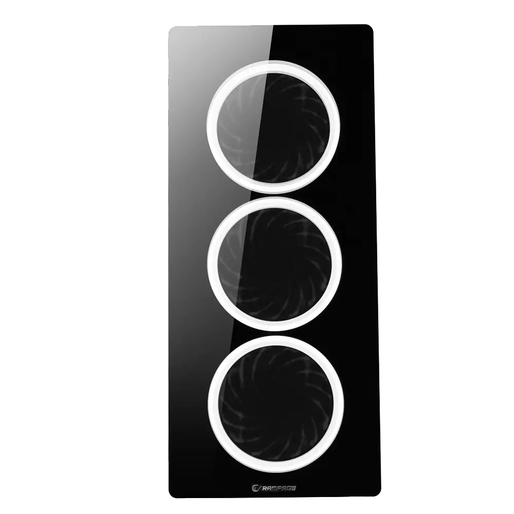 Everest Rampage X-Core HD Audio USB 3.0 Pencereli ATX Siyah Mini Tower Gaming Kasa