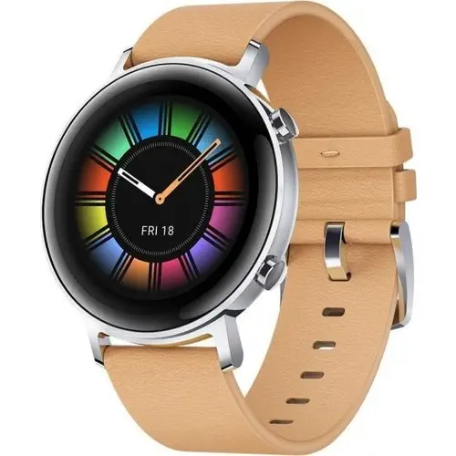 Huawei Watch GT2 42mm Classic Kahverengi Akıllı Saat - Distribütör Garantili