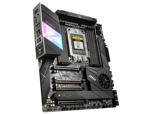 MSI Creator TRX40 AMD TRX40 Soket sTRX4 DDR4 4666(OC)Mhz E-ATX Gaming Anakart