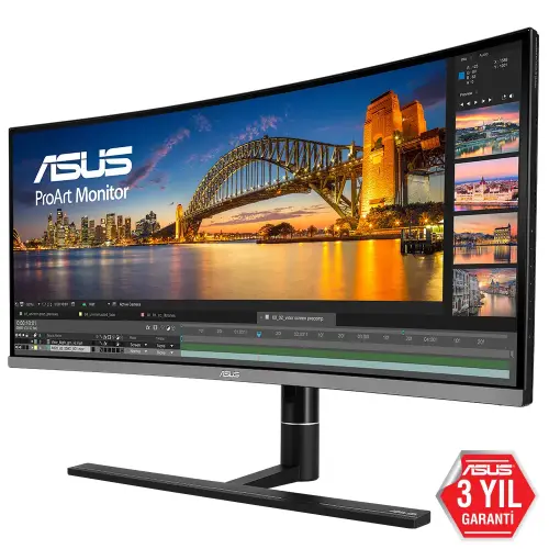Asus ProArt PA34VC 34″ 5ms 100Hz Adaptive-Sync Flicker-Free IPS UWQHD Curved Monitör