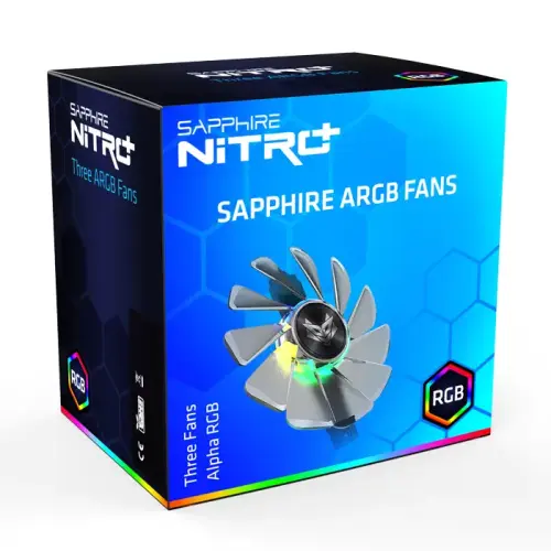 Sapphire 4N004-03-20G Nitro+ RX 5700 ARGB 3`lü Fan Seti