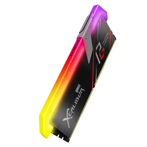 Team T-Force XCALIBUR RGB Phantom Gaming 16GB (2x8GB) DDR4 3200MHz CL16 Siyah Gaming Ram - TF8D416G3200HC16CDC01