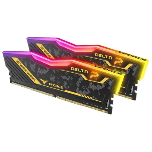 Team T-Force Delta TUF Gaming Alliance RGB 16GB (2x8GB) DDR4 3200MHz CL16 Gaming Ram