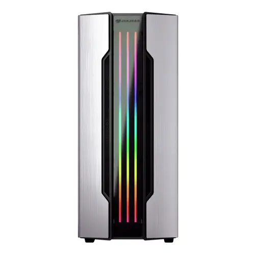 Cougar Gemini S Silver RGB CGR-5BMBS-RGB USB 3.0 Temperli Cam E-ATX Mid-Tower Gaming Kasa