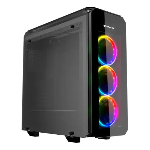 Cougar Puritas RGB CGR-5GMUB-RGB USB 3.0 Temperli Cam ATX Mid-Tower Gaming Kasa