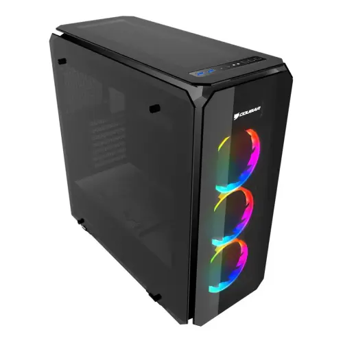 Cougar Puritas RGB CGR-5GMUB-RGB USB 3.0 Temperli Cam ATX Mid-Tower Gaming Kasa