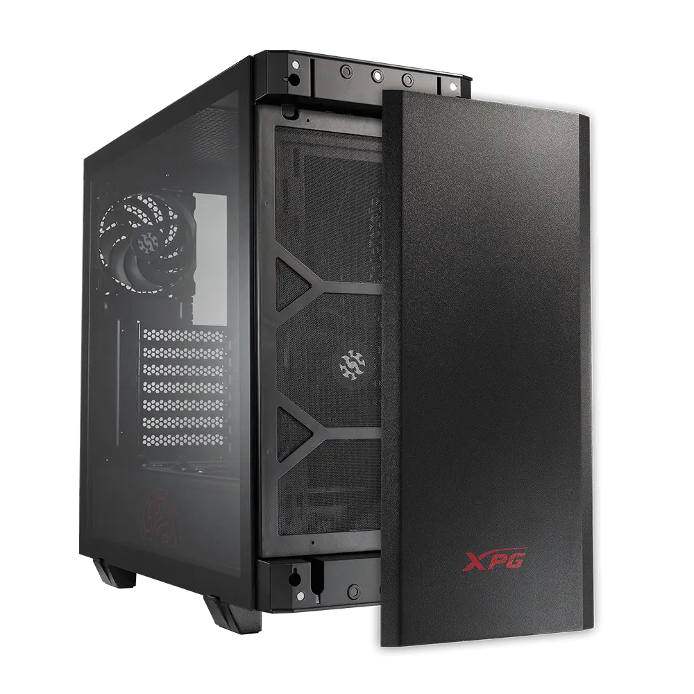 XPG INVADER-BKCWW USB 3.0 Temperli Cam ATX Mid-Tower Gaming (Oyuncu) Kasa