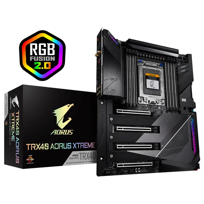Gigabyte TRX40 Aorus Xtreme AMD TRX40 Soket sTRX4 DDR4 4400(OC)MHz XL-ATX Gaming Anakart