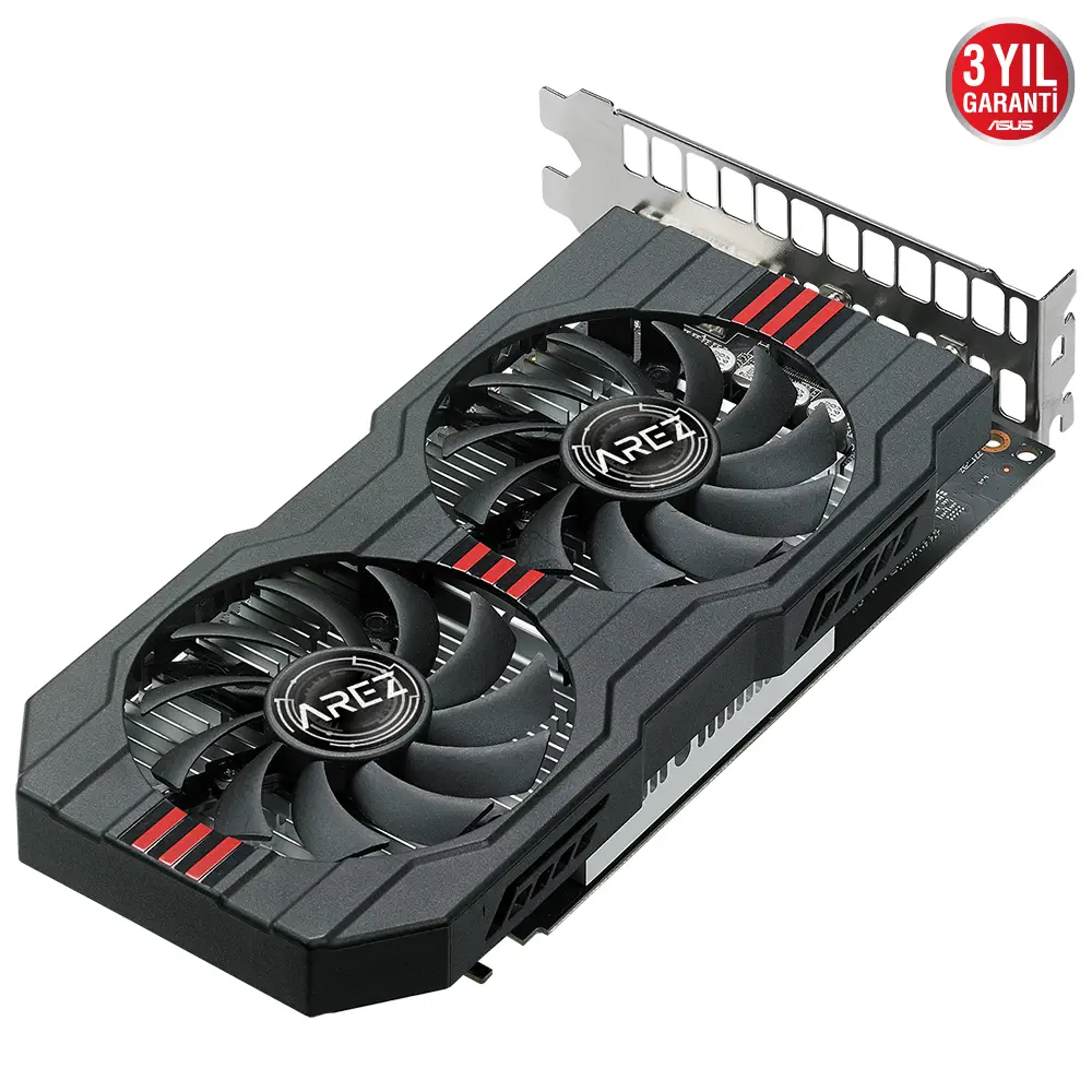 Asus AREZ-RX560-O4G-EVO AMD Radeon RX 560 4GB GDDR5 128Bit DX12 Gaming Ekran Kartı