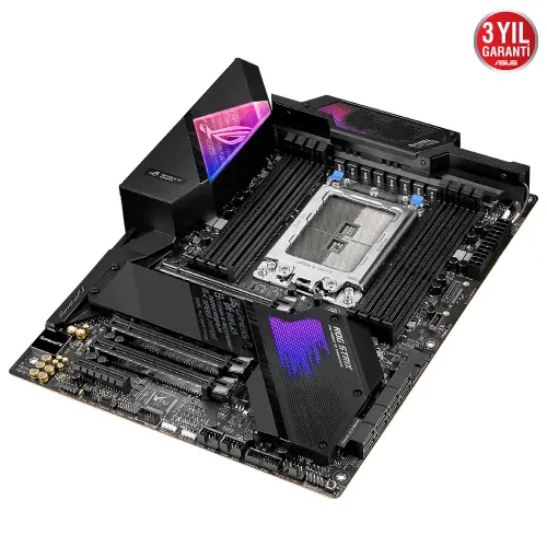 Asus ROG Strix TRX40-E Gaming AMD TRX40 Soket sTRX4 DDR4 4666(OC)Mhz ATX Gaming Anakart