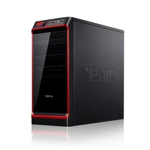 Vento TA-KB2 700W USB 2.0 Siyah/Kırmızı ATX Mid-Tower Kasa