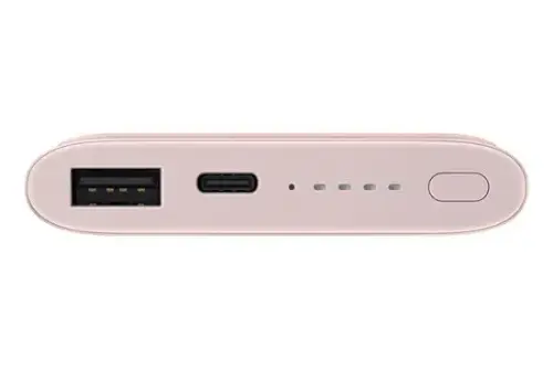 Samsung EB-U1200CPEGWW 10.000 mAh Pembe Kablosuz Hızlı Şarj Cihazı Powerbank