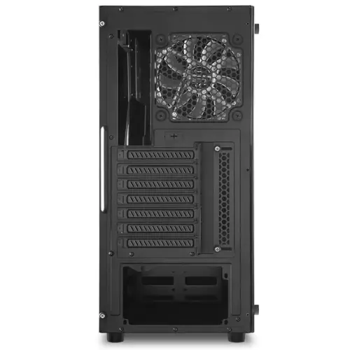 Sharkoon TG5 Red USB 3.0 Kırmızı LED Fan Temperli Cam ATX Mid-Tower Gaming Kasa