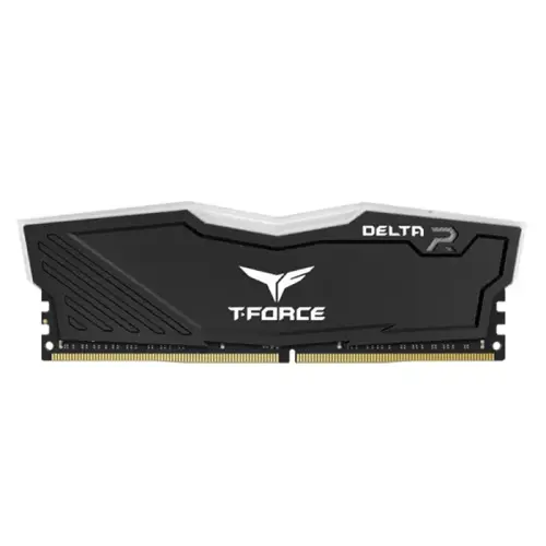 Team T-Force Delta RGB Black 8GB (1x8GB) 3200MHz CL16 DDR4 Gaming Ram (TF3D48G3200HC16F01)