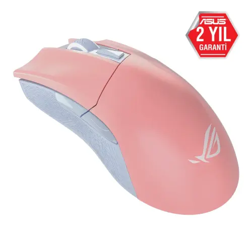 Asus ROG Gladius II Origin PNK LTD 12000DPI 6 Tuş RGB Optik USB Pembe Kablolu Gaming Mouse