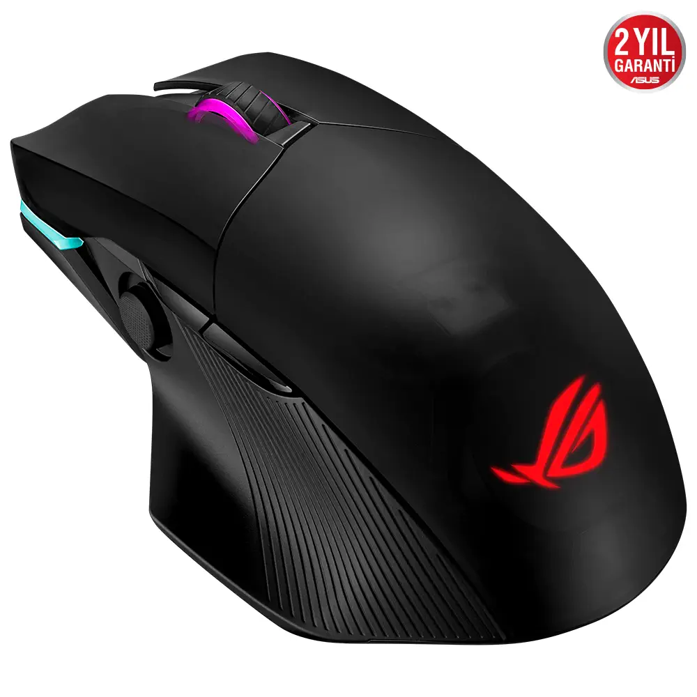 Asus ROG Chakram P704 16000DPI 7 Tuş RGB Optik 2.4GHz/Bluetooth Kablosuz Gaming (Oyuncu) Mouse