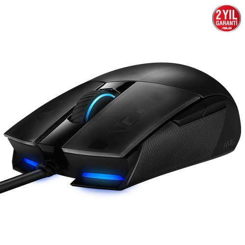 Asus ROG Strix Impact II 6200 DPI 6 Tuş Optik RGB Kablolu Gaming (Oyuncu) Mouse