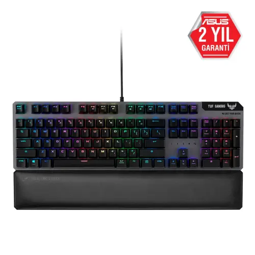Asus TUF Gaming K7 RGB Optik Mekanik Kablolu Gaming Klavye