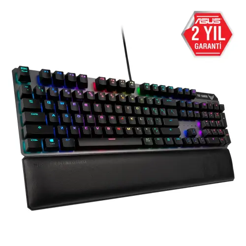 Asus TUF Gaming K7 RGB Optik Mekanik Kablolu Gaming Klavye