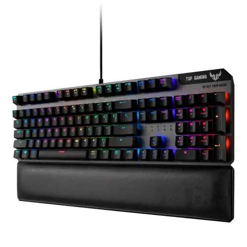 Asus TUF Gaming K7 RGB Optik Mekanik Kablolu Gaming Klavye