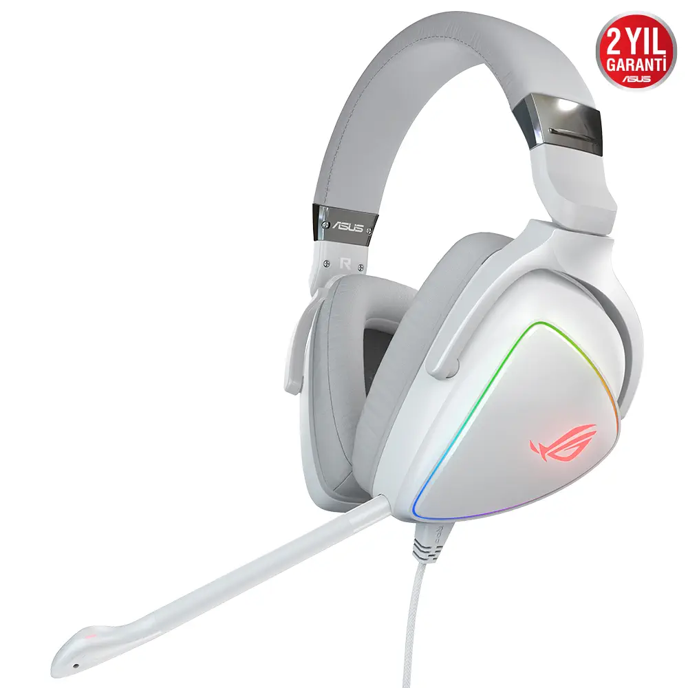 ASUS ROG Delta White USB-C RGB Kablolu Gaming (Oyuncu) Kulaklık