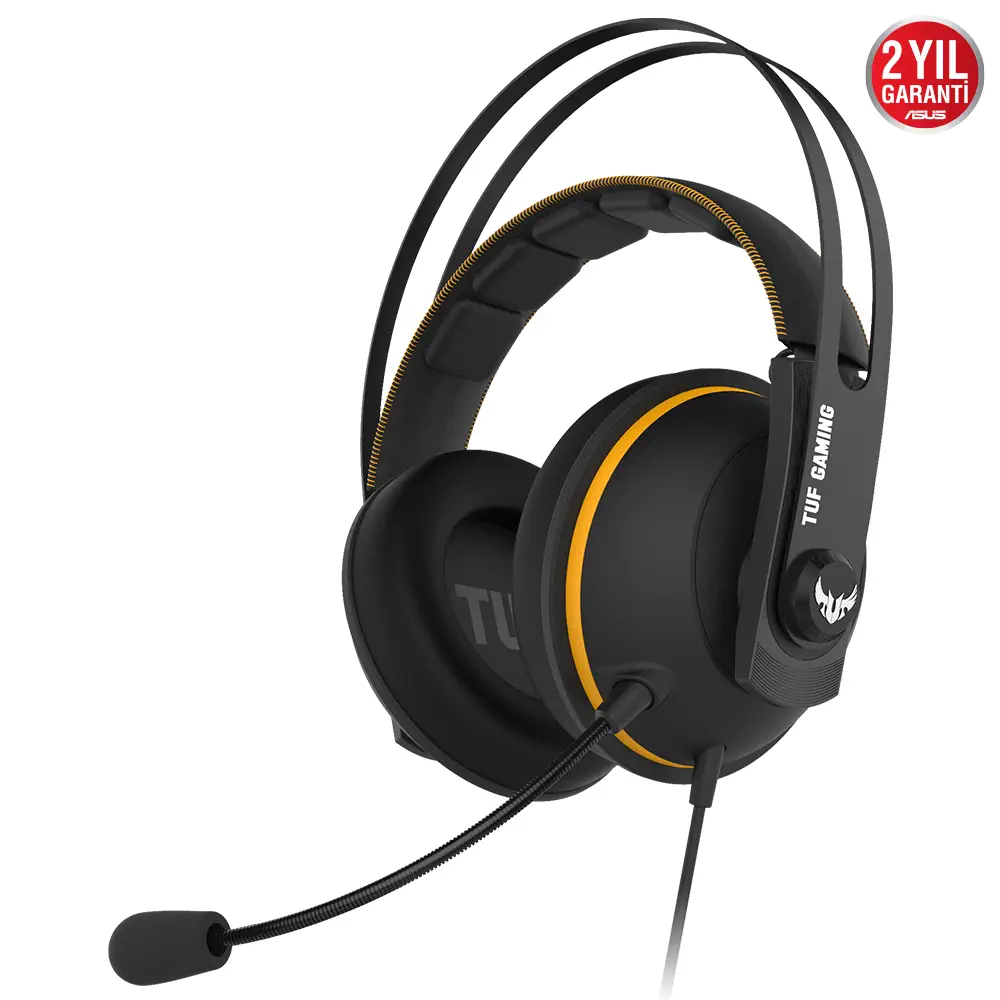 Asus TUF Gaming H7 Core Yellow 3.5mm Kablolu Gaming (Oyuncu) Kulaklık