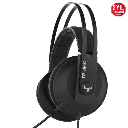 Asus TUF Gaming H7 Gun Metal 3.5mm USB 7.1 Surround Kablolu Gaming (Oyuncu) Kulaklık