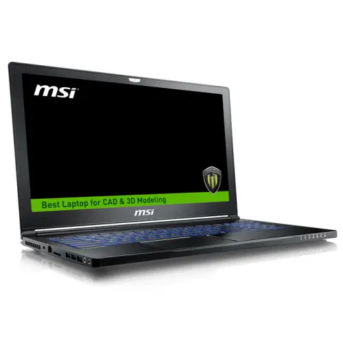 MSI WS63 8SK(VPRO)-012TR i7-8850H 2.60GHz 32GB 1TB 256GB SSD 6GB Quadro P3200 15.6″ Full HD Win10 Pro Notebook