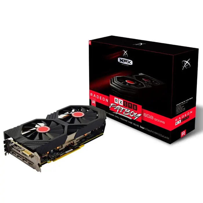 XFX AMD Radeon RX 590 Fatboy 8GB GDDR5 256Bit DX12 Gaming Ekran Kartı (RX-590P8DFD6)