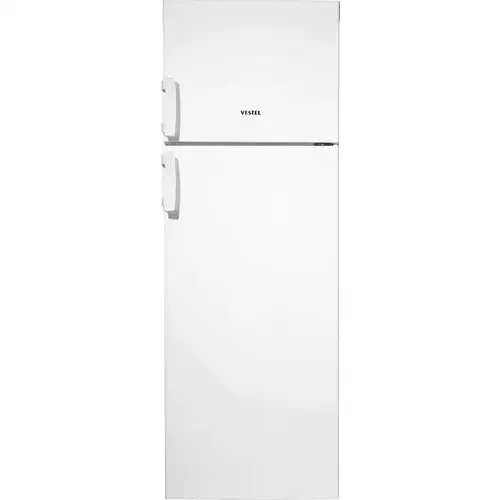 Vestel Eko NF370 A+ 370Lt Çift Kapılı No-Frost Beyaz Buzdolabı