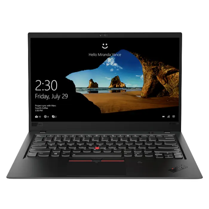 Lenovo ThinkPad X1 Carbon 20KH006JTX i7-8550U 1.80GHz 16GB 512GB SSD 14″ Full HD Win10 Pro Notebook