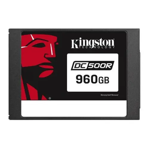 Kingston DC500R SEDC500R 960GB 555/525MB/s 2.5″ SATA3 Sunucu SSD Disk