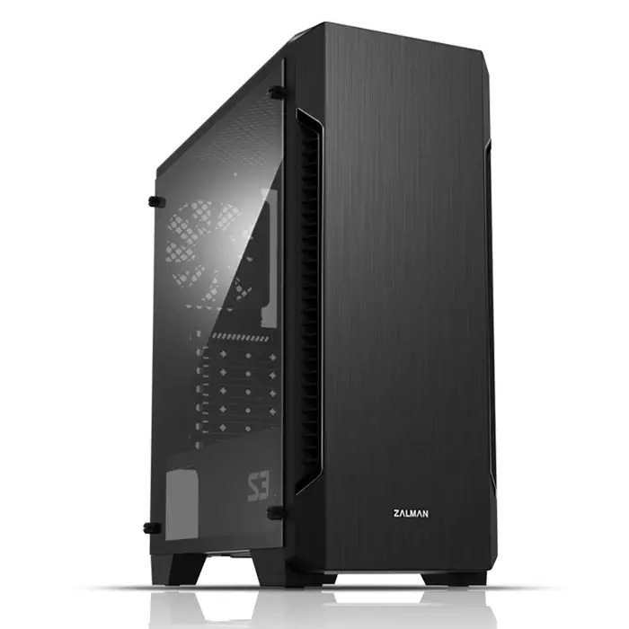Zalman S3 600W PSU Pencereli ATX Mid-Tower Kasa