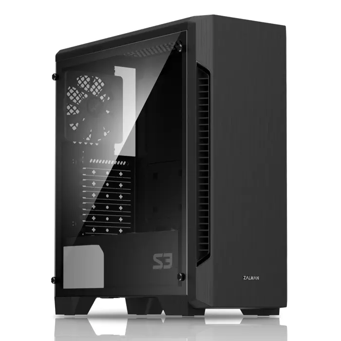 Zalman S3 600W PSU Pencereli ATX Mid-Tower Kasa