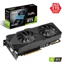 Asus GeForce RTX 2060 Super DUAL-RTX2060S-A8G-EVO V2 8GB GDDR6 256Bit DX12 Gaming (Oyuncu) Ekran Kartı