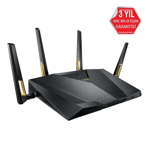 Asus RT-AX88U Dual Band WiFi 6 Gaming (Oyuncu) Router 