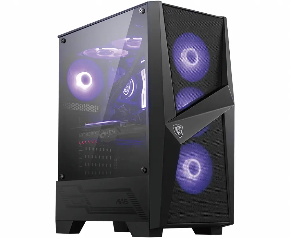 MSI MAG Forge 101M USB 3.2 Pencereli 4 x RGB Fan Midi Tower Gaming (Oyuncu) Kasa