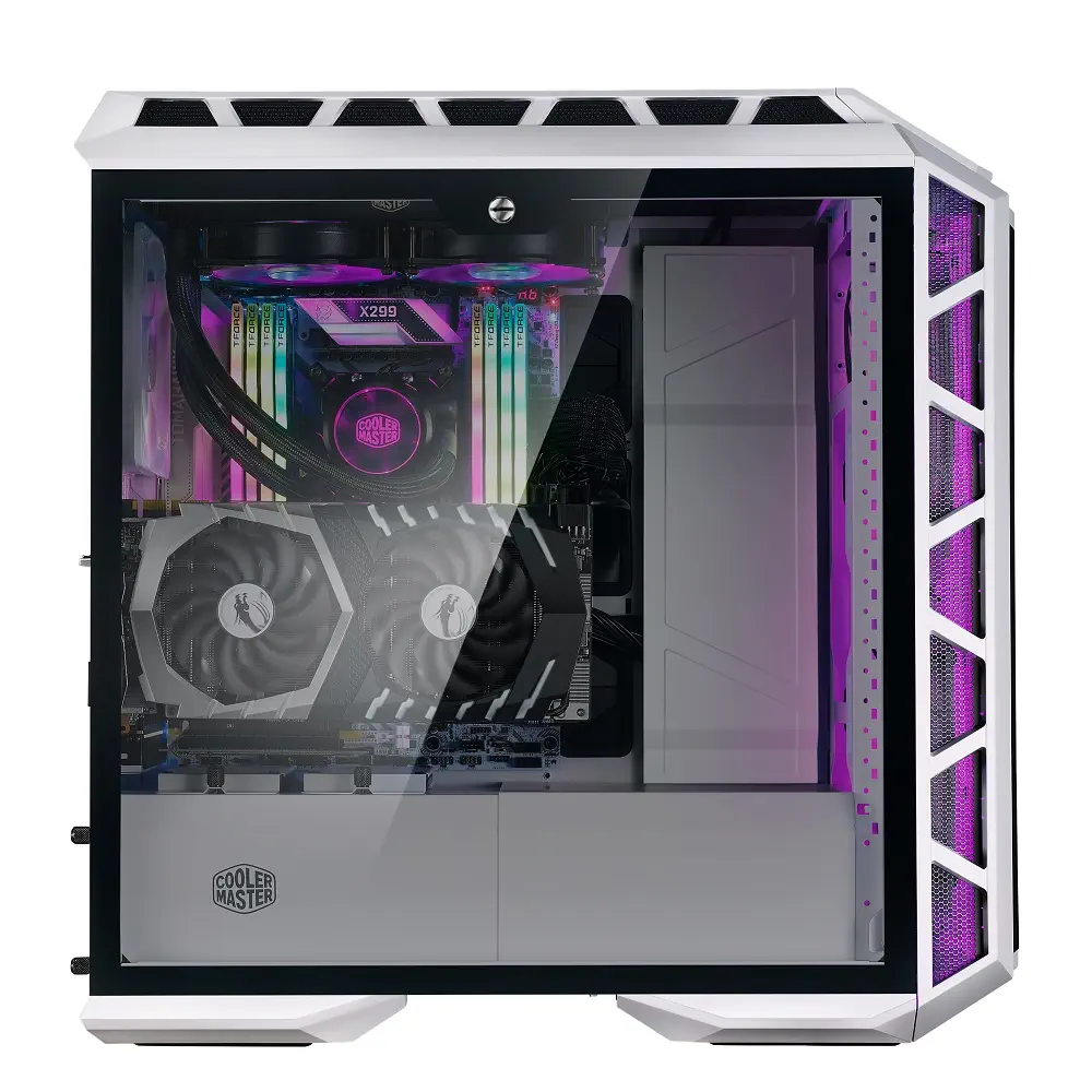 Cooler Master MasterCase H500P MCM-H500P-WGNN-S01 ARGB USB 3.2 Temperli Cam E-ATX Mid-Tower Gaming (Oyuncu) Kasa