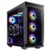 XPG BATTLECRUISER BKCW USB 3.0 Temperli E-ATX Mid-Tower Siyah Gaming (Oyuncu) Kasa (BATTLECRUISER-BKCWW)